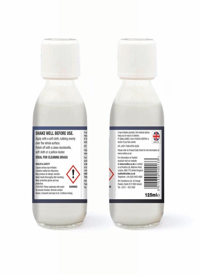 Rustins Metal Shine Cleans And Shines Most Metals 125ML - Image 2